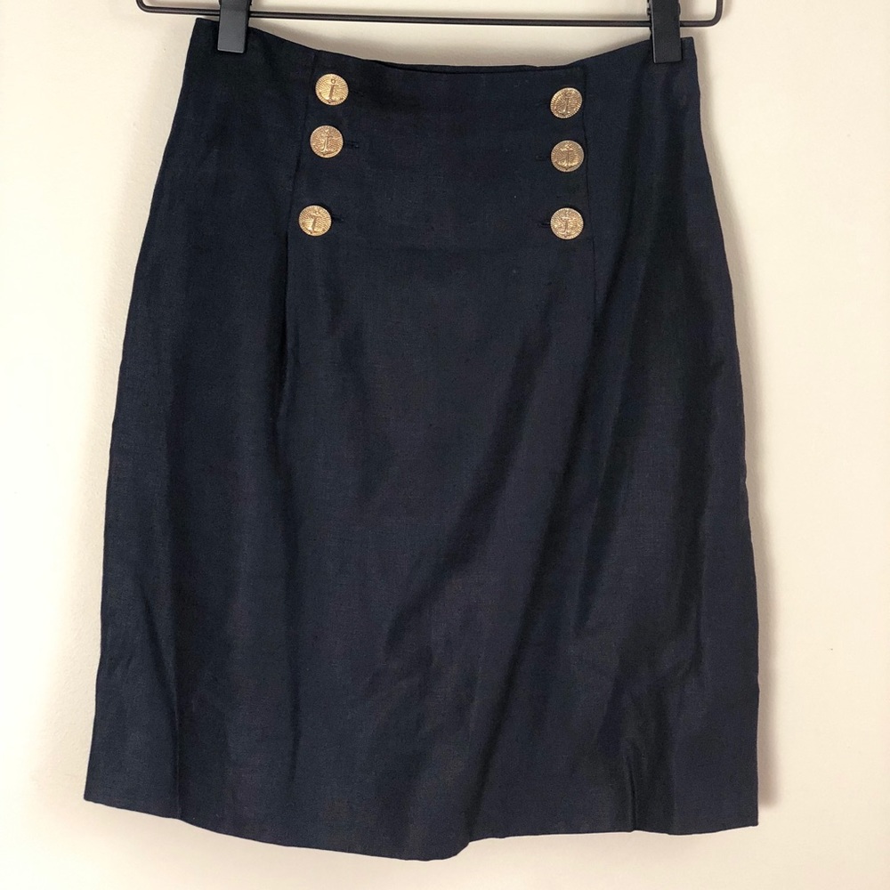 Linda Allard Ellen Tracy sailor skirt size 2